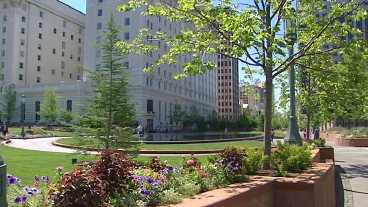 LDS Church defends plaza trespassing arrests