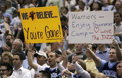 Fans Credited with Roaring the Jazz to Victory