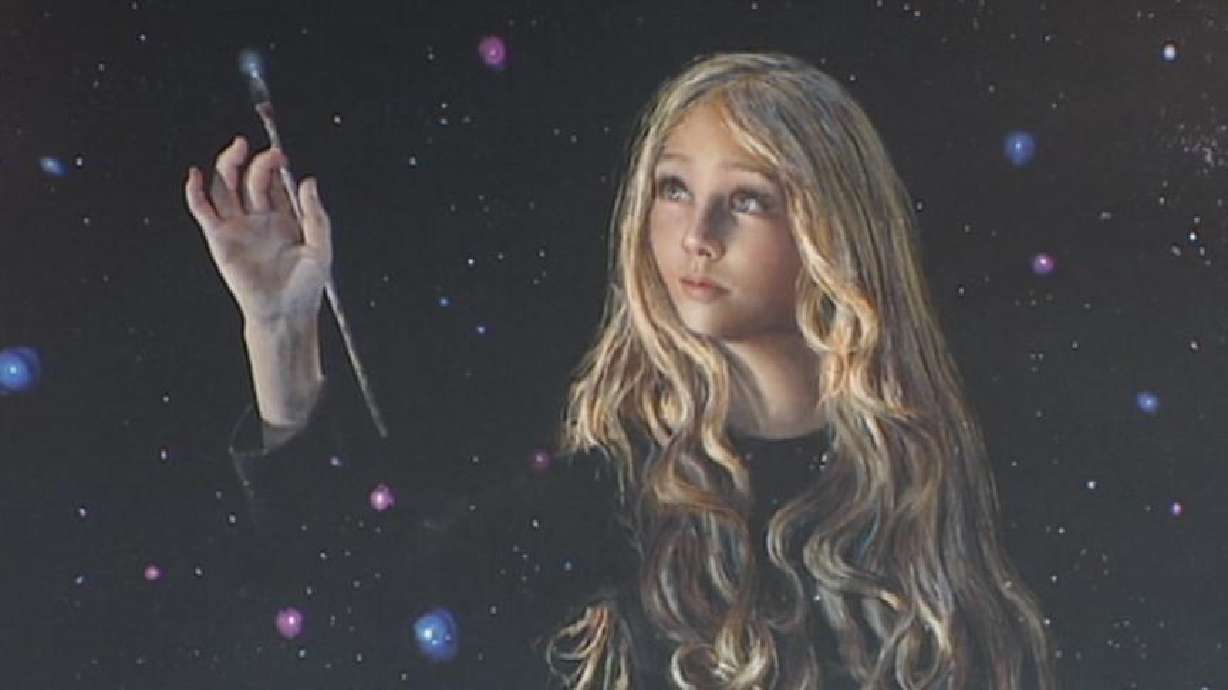 Paintings by a Child Prodigy on Exhibit