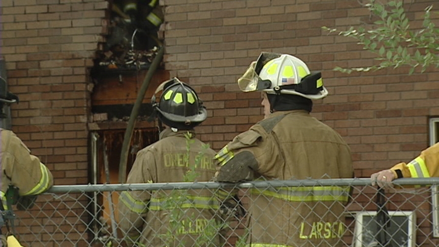 Apartment fire displaces 4 families in Orem