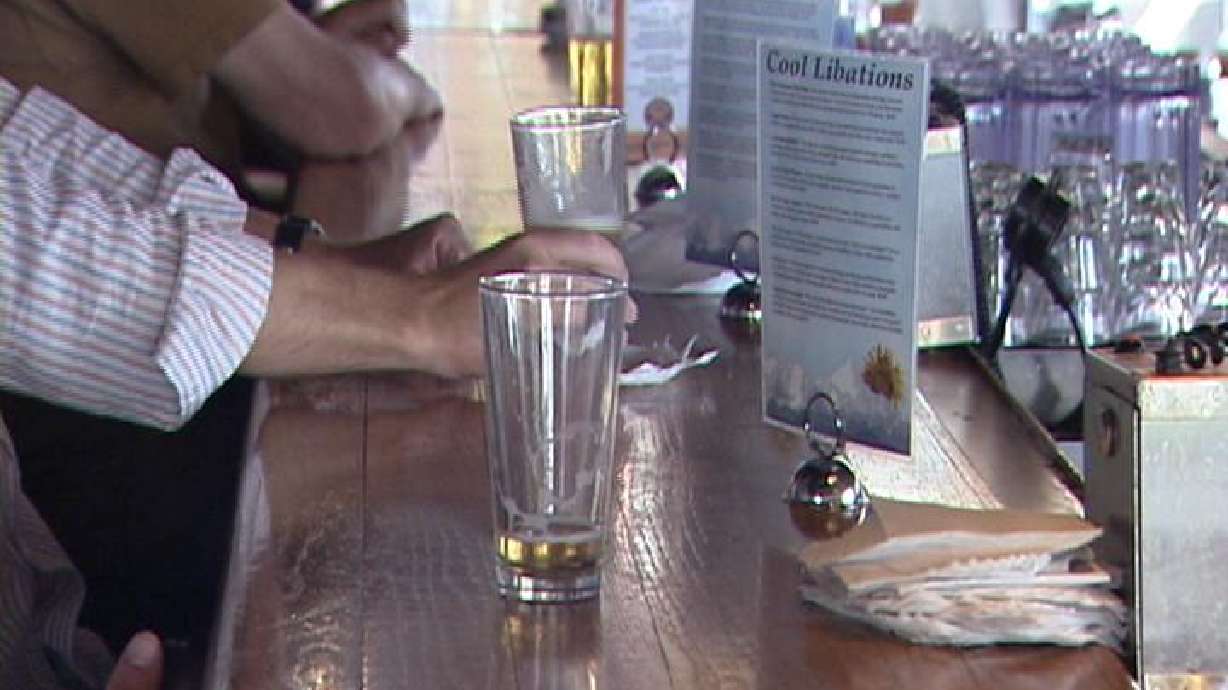 Utah bars bought less alcohol after going public