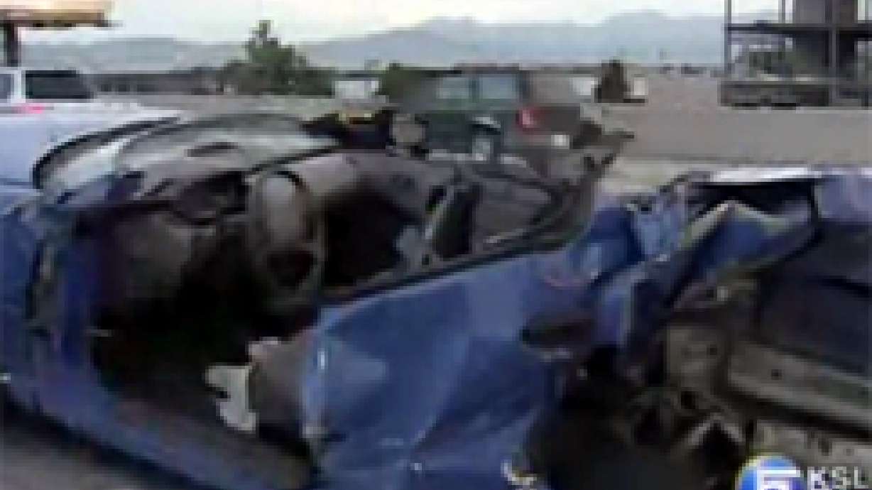Multiple-Car Wreck on I-15