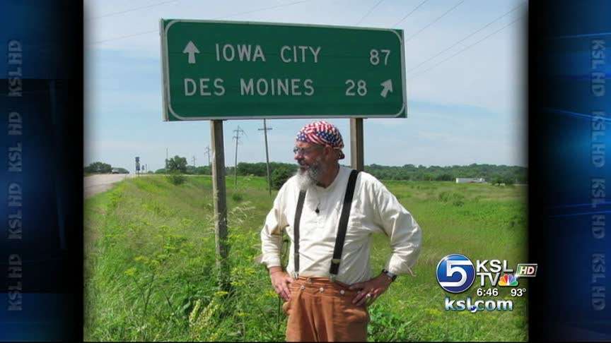 Man retracing handcart company's trek to Salt Lake