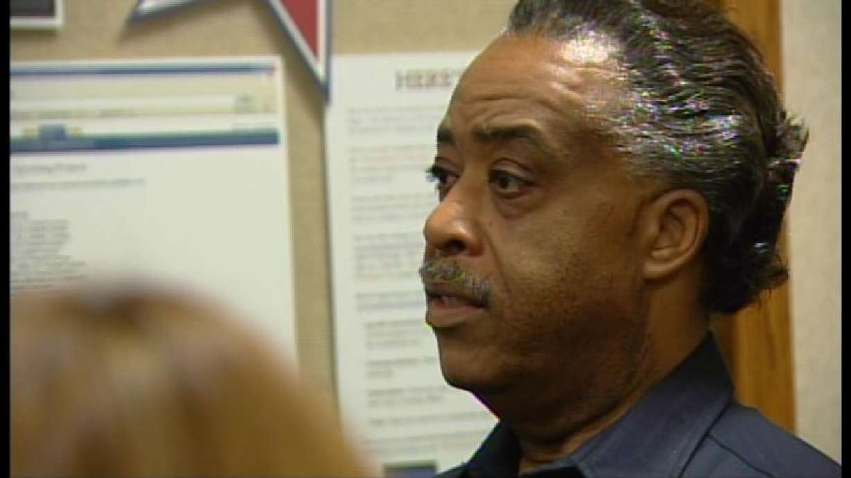 Sharpton Visits Utah