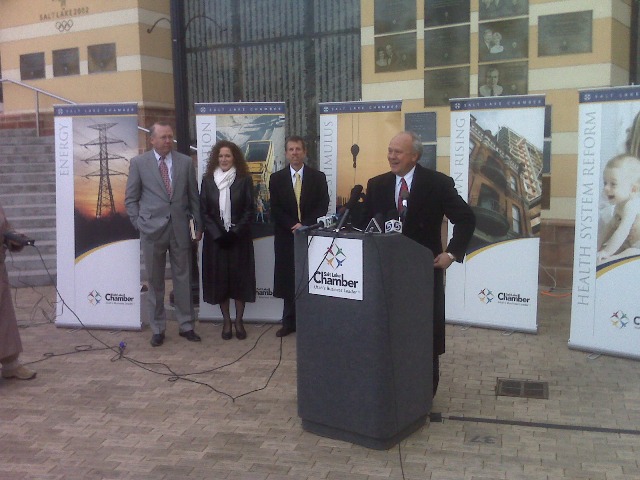 Chamber president will not run for gov.