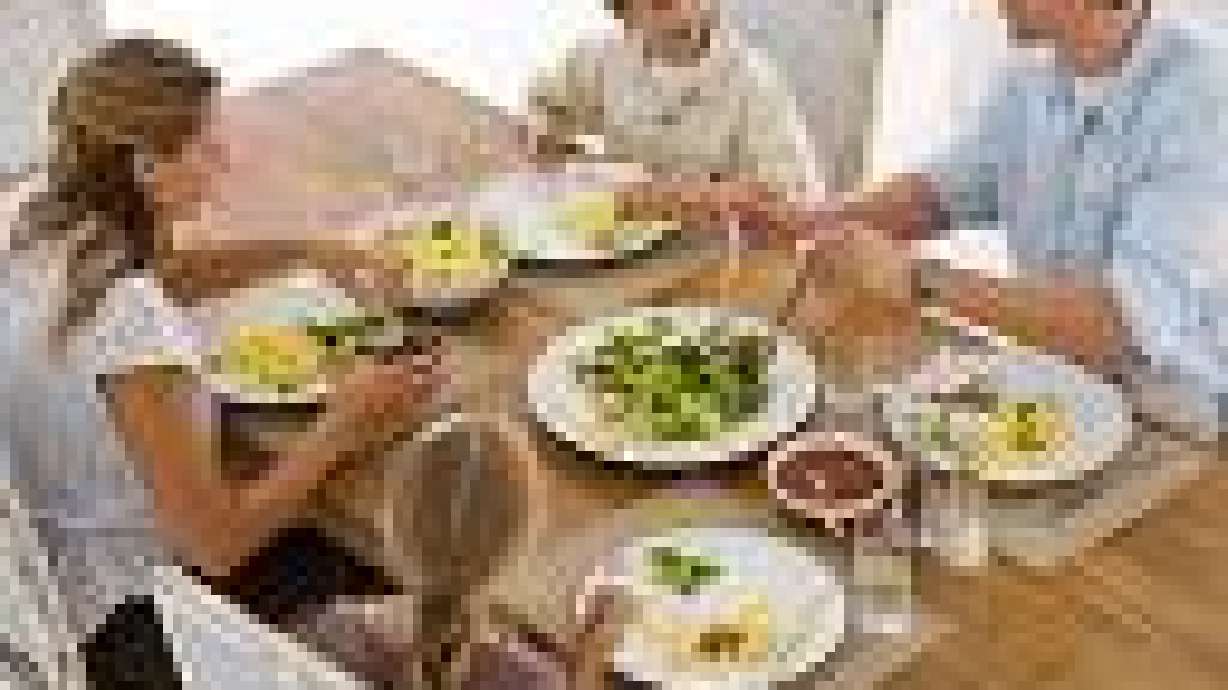 Pork chops with succotash