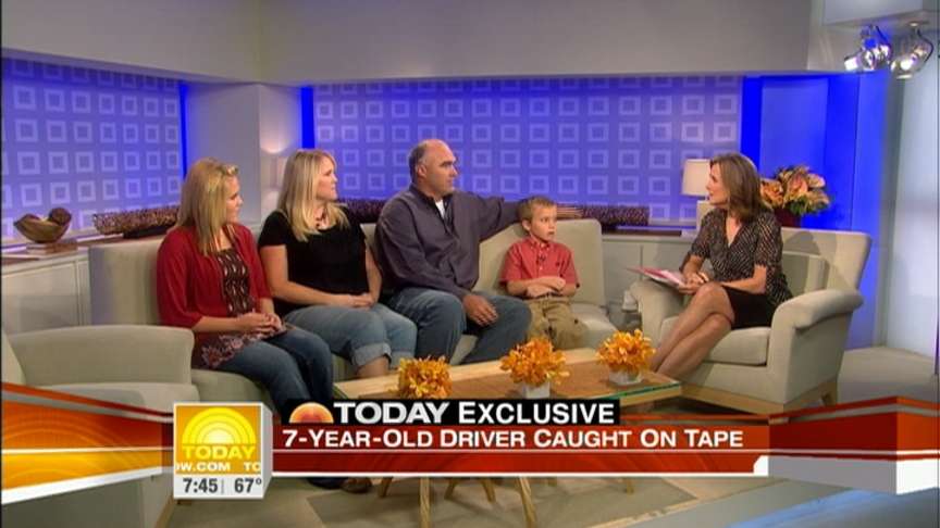 7-year-old Utah driver tells 'Today' show his story