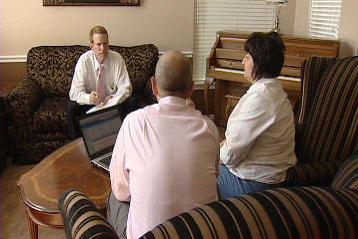 Host parents David and Allisha Politis were eagerly awaiting the arrival of Ahlam Al-mutawa, a student from Bahrain, who worked to earn a foreign exchange scholarship.