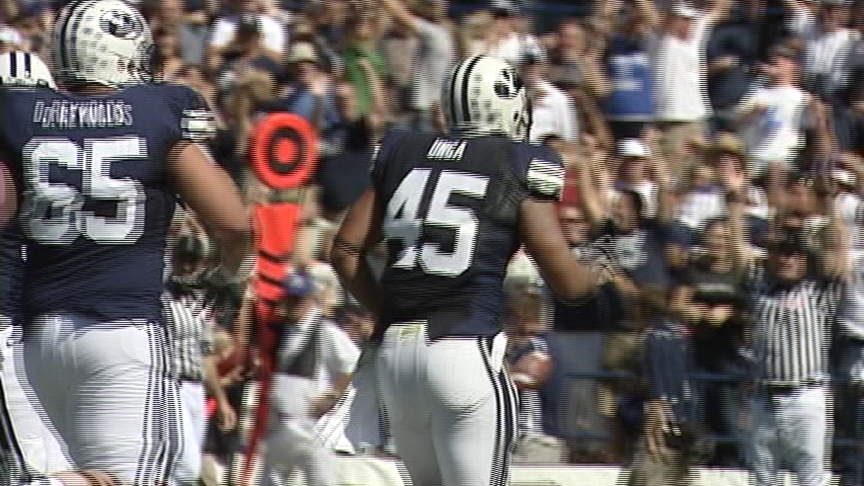 BYU's Unga speaks out about swine flu, upcoming football season