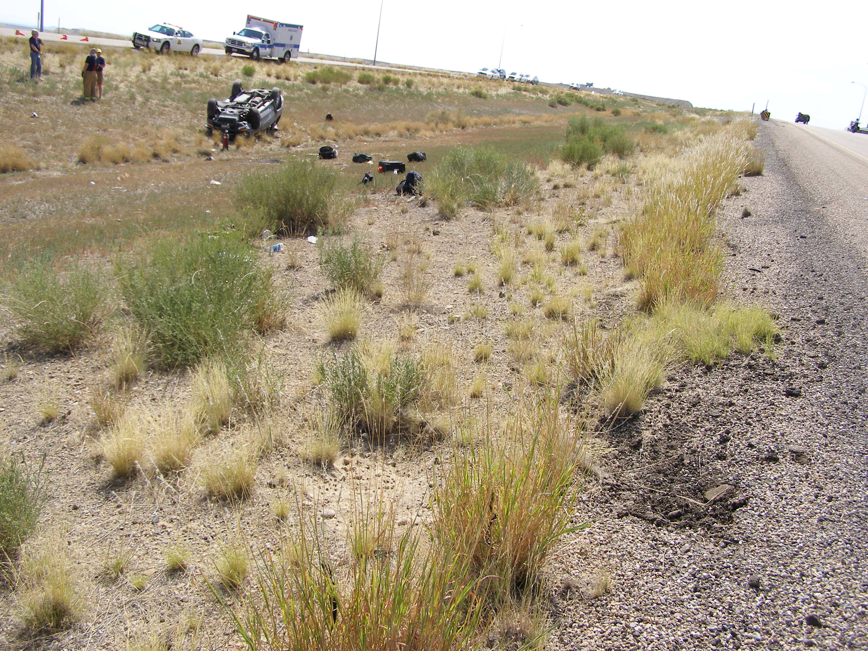 Man killed in I-70 rollover