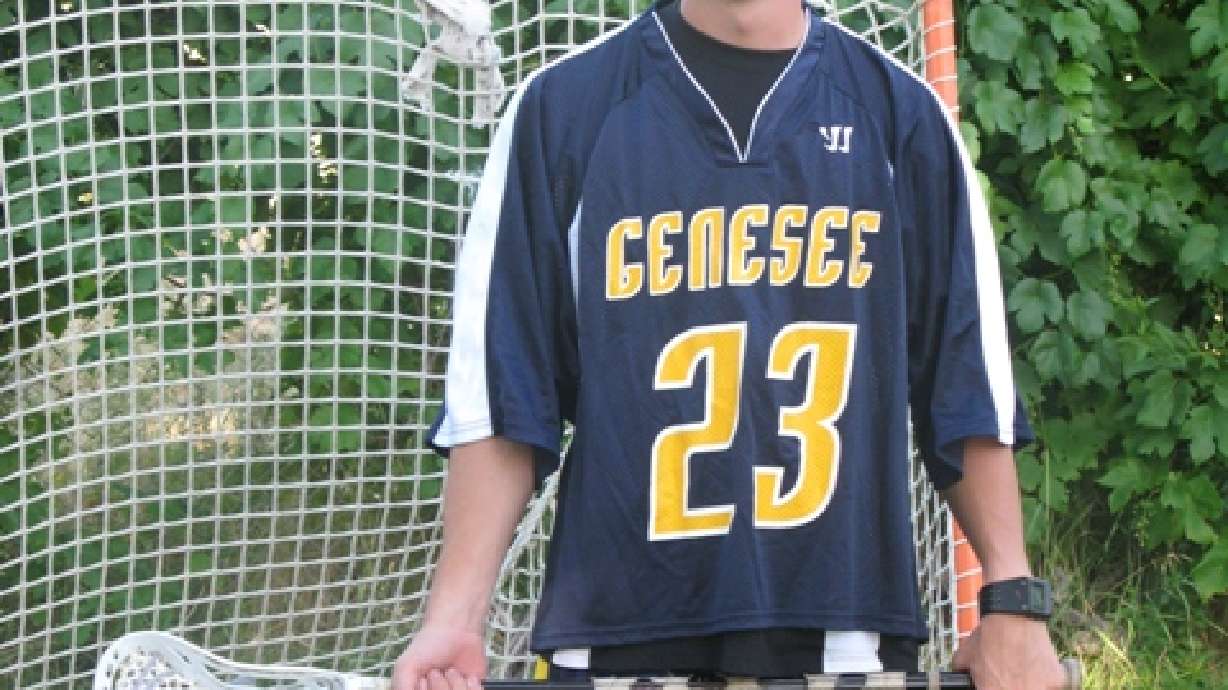 Lacrosse player Mike Nelson accepts scholarship to play at Genesse College in New York