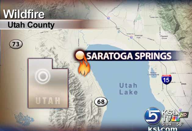 Firefighters battling several fires across Northern Utah