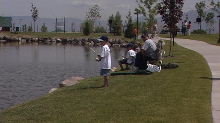 New Community Fishing Pond Opens