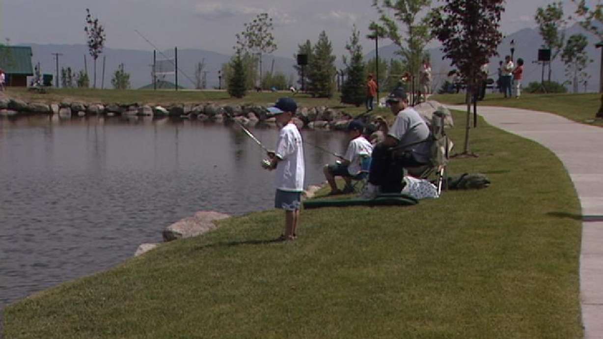 New Community Fishing Pond Opens