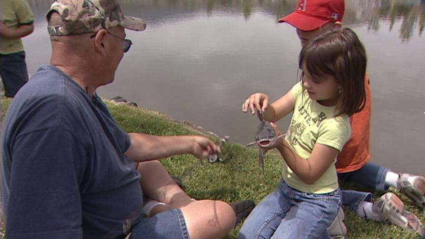 New Community Fishing Pond Opens