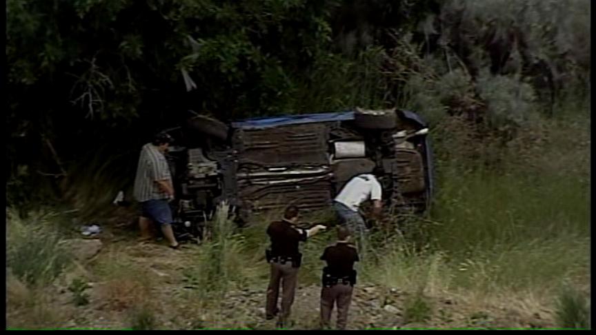 Rollover in Roy Causes Major Delays, No One Seriously Hurt