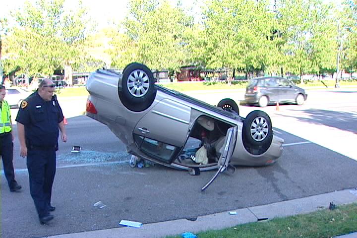 Drunk driving and texting likely cause of rollover