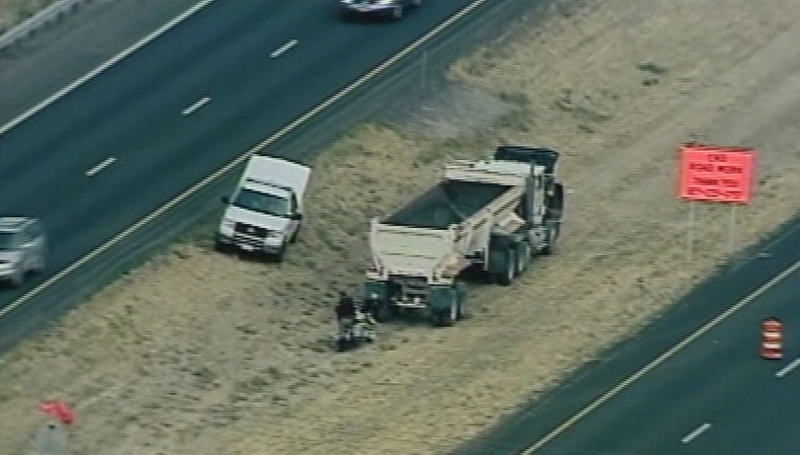 Downed power lines force closure of I-15 