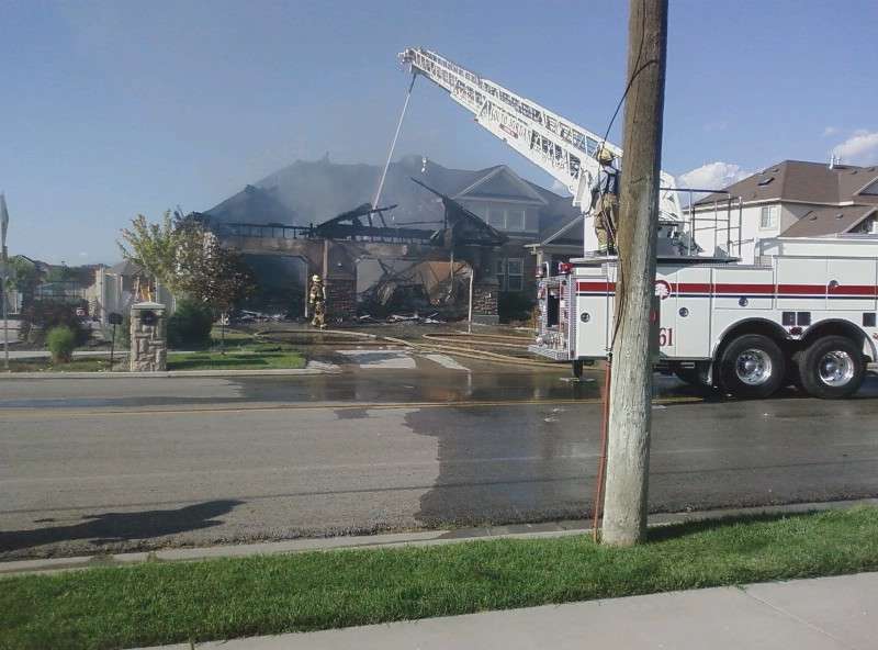 Draper home a complete loss following fire