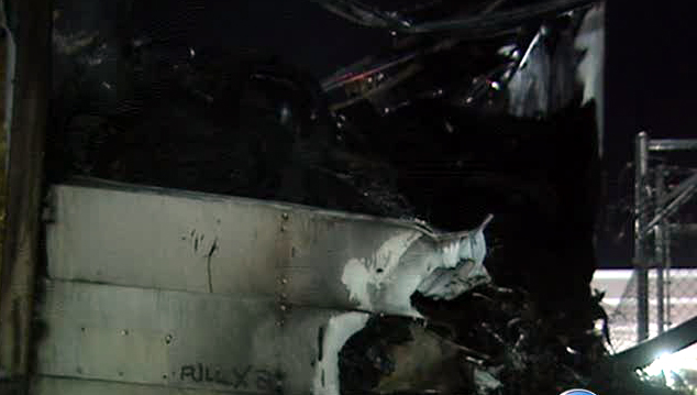 Authorities look for clues in two suspicious fires