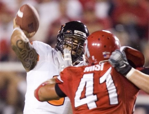 Utah's DE Misi out indefinitely with back injury