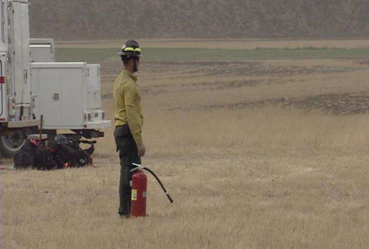 Ranchers upset over land burned by wildfire
