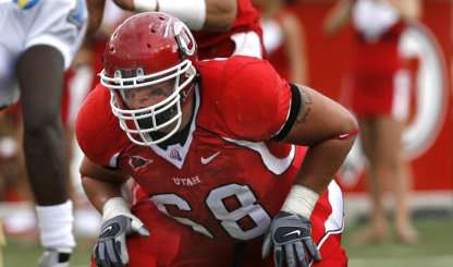 Utah offensive lineman Zane Beadles