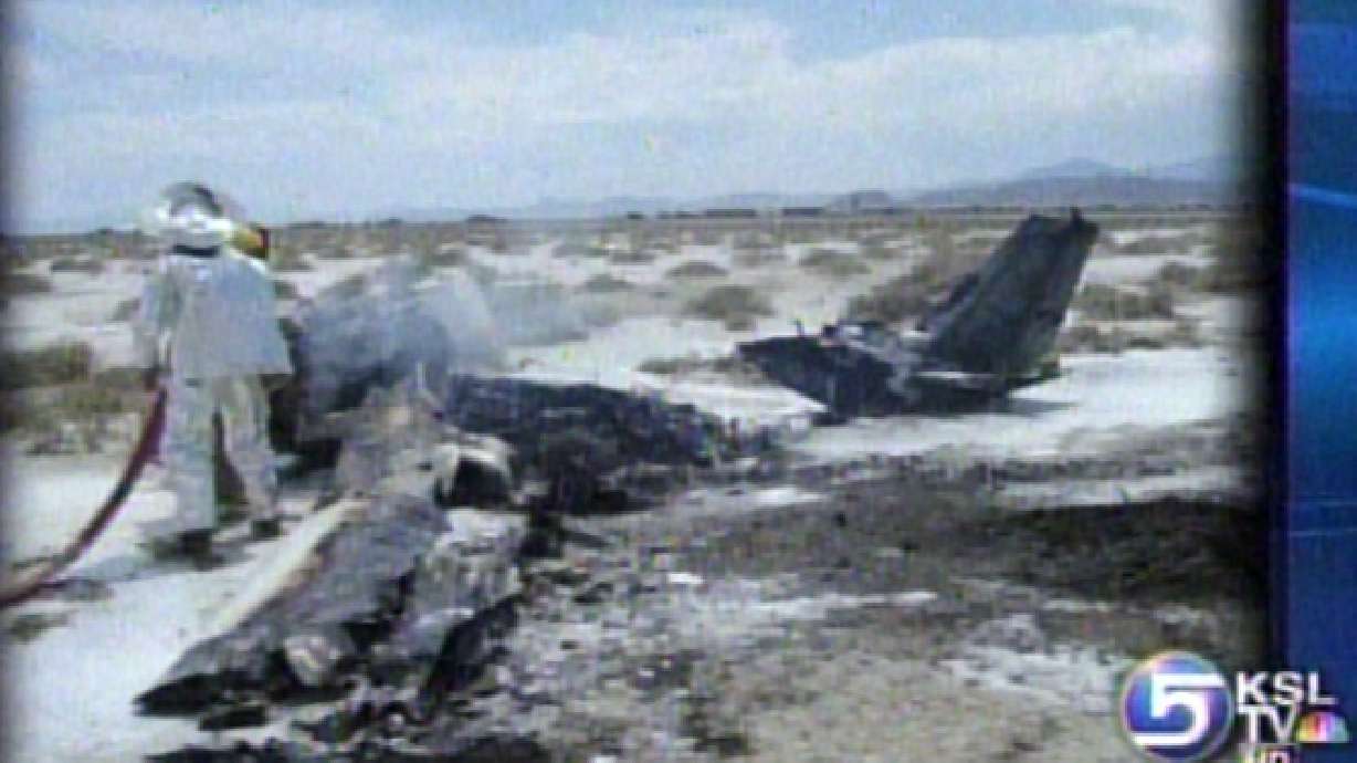 Plane Crashes and Burns in Wendover