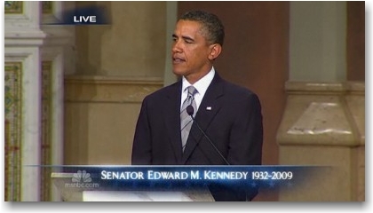 The president gets back to work