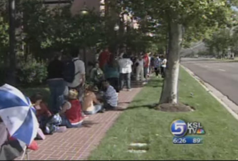 Hundreds Audition for "The Biggest Loser"