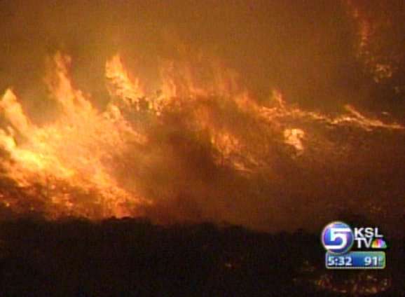 A Number of Blazes Keep Firefighters Busy