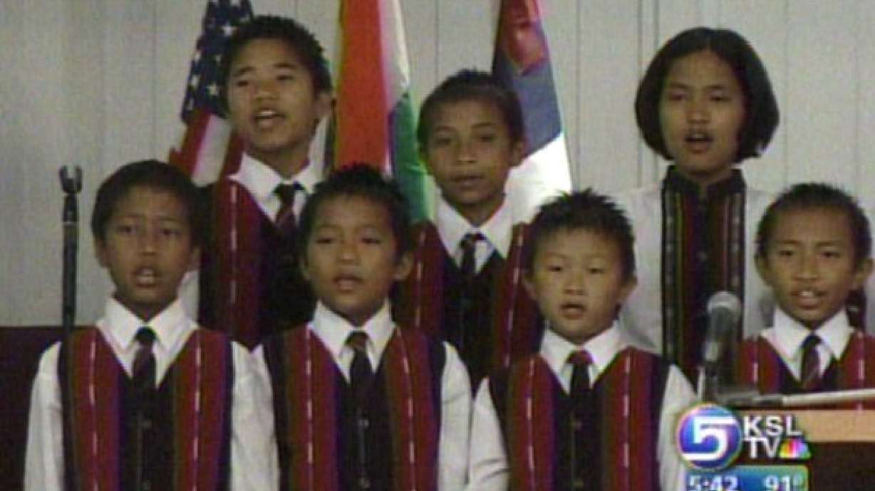 India Children's Choir Makes Stop in Utah