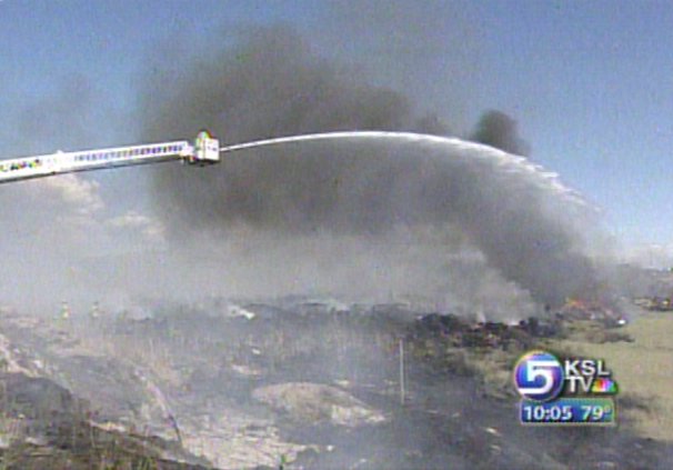 A Number of Blazes Keep Firefighters Busy