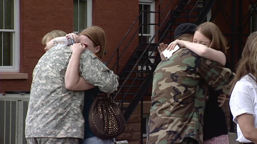 Reservists Leave for Deployment