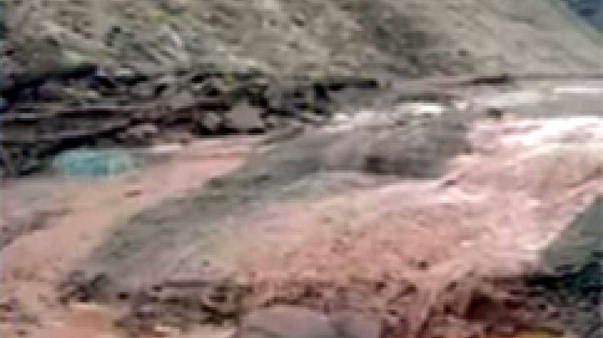 Flash Flood Makes a Muddy Mess in Moab