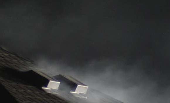 Neighborhood watch alerts crews to house fire