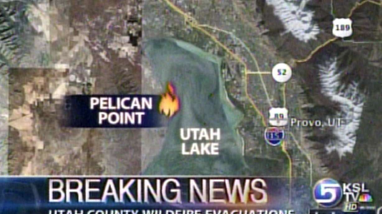 Fire Causes Evacuation Near Pelican Point