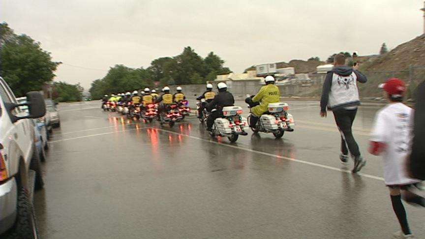 Members of Utah's Law Enforcement Run for Special Olympics