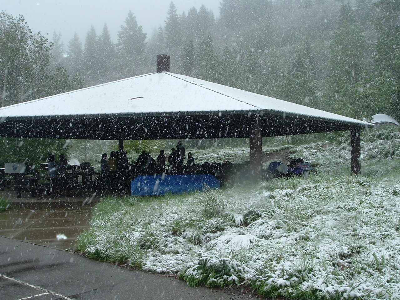 Girls' Camp Endures Intense Storm