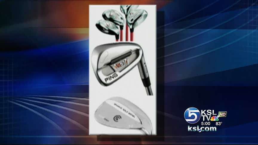Pro golfer's clubs stolen in smash-and-grab burglary