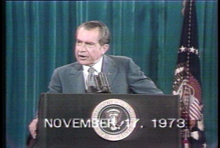 President Richard Nixon, November 1973