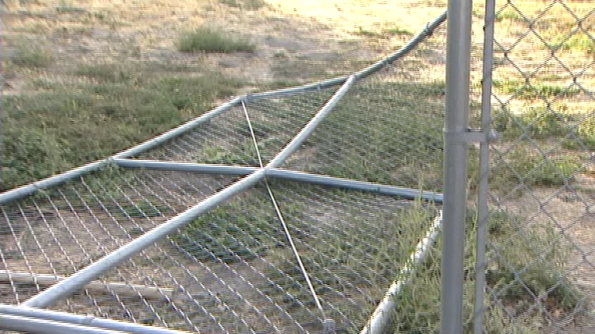 Parole fugitive leads officers on chase