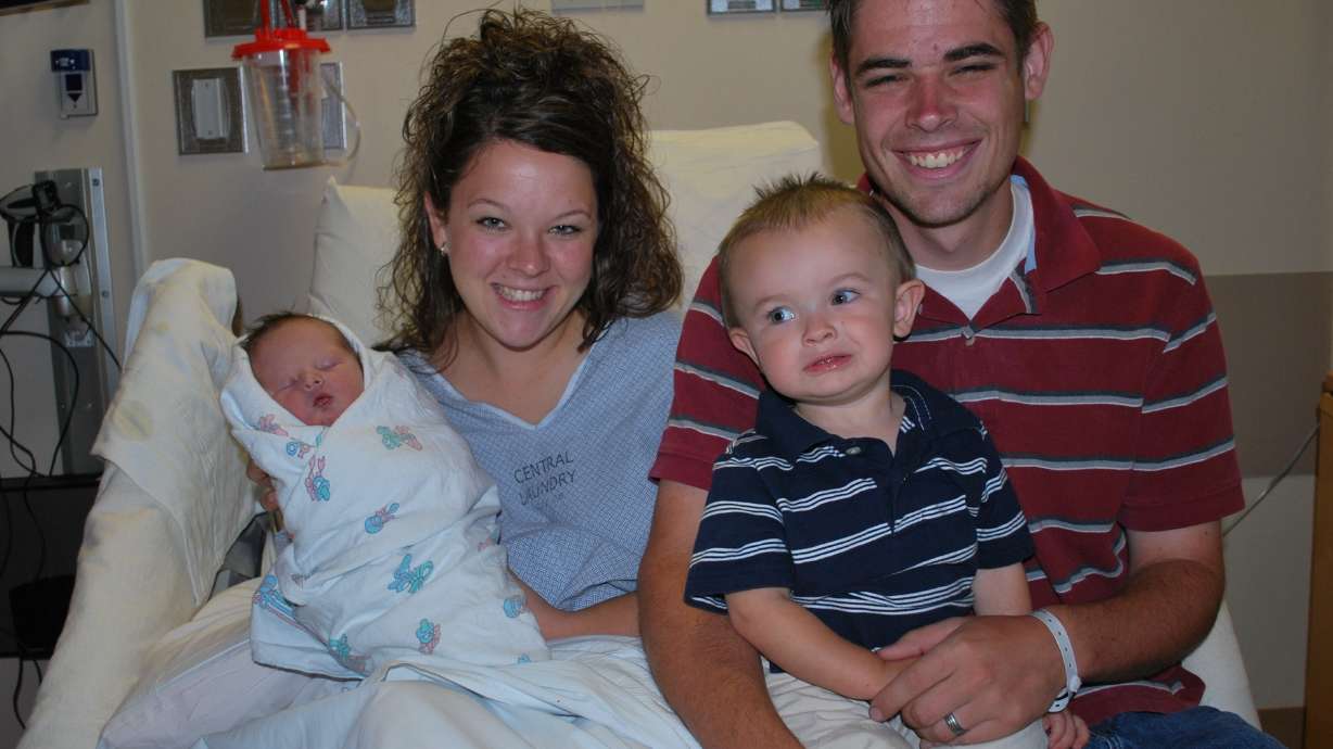 Northern Utah baby born on 9/9/09 at 9:09 p.m.