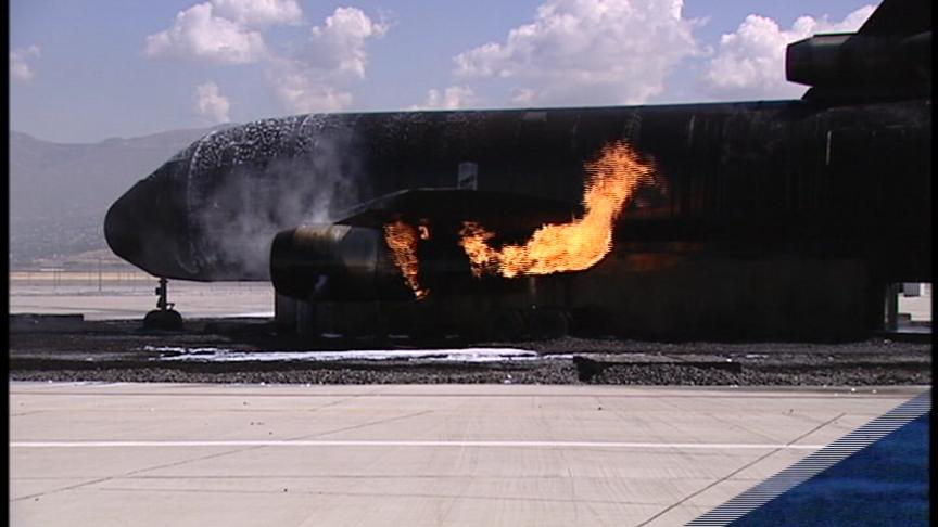 What Caused a Propane Fire at Salt Lake International Airport?
