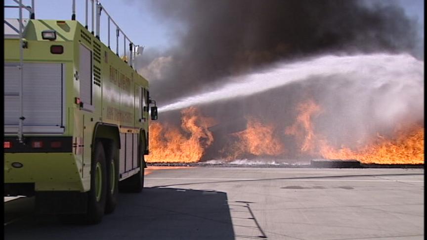 What Caused a Propane Fire at Salt Lake International Airport?