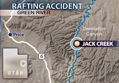 Woman Dies After Raft Flips on Green River