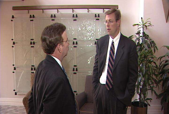 Clark Gilbert, CEO of the newly-created Deseret Digital Media company, talks with KSL's Keith McCord