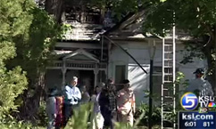 Family Escapes House Fire in Kaysville