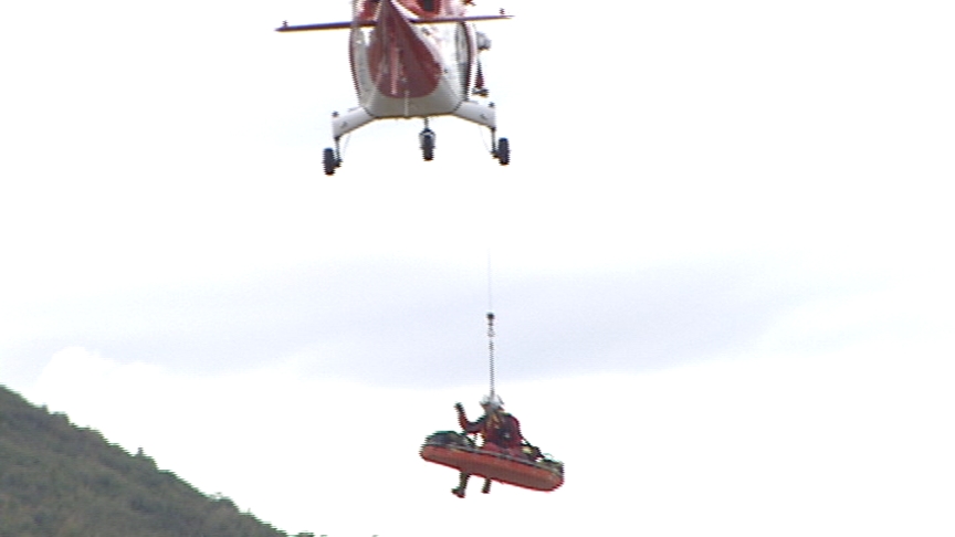 Stranded hunter rescued in Davis County