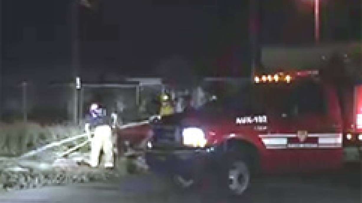 Arsonist Sets Magna Field on Fire Again